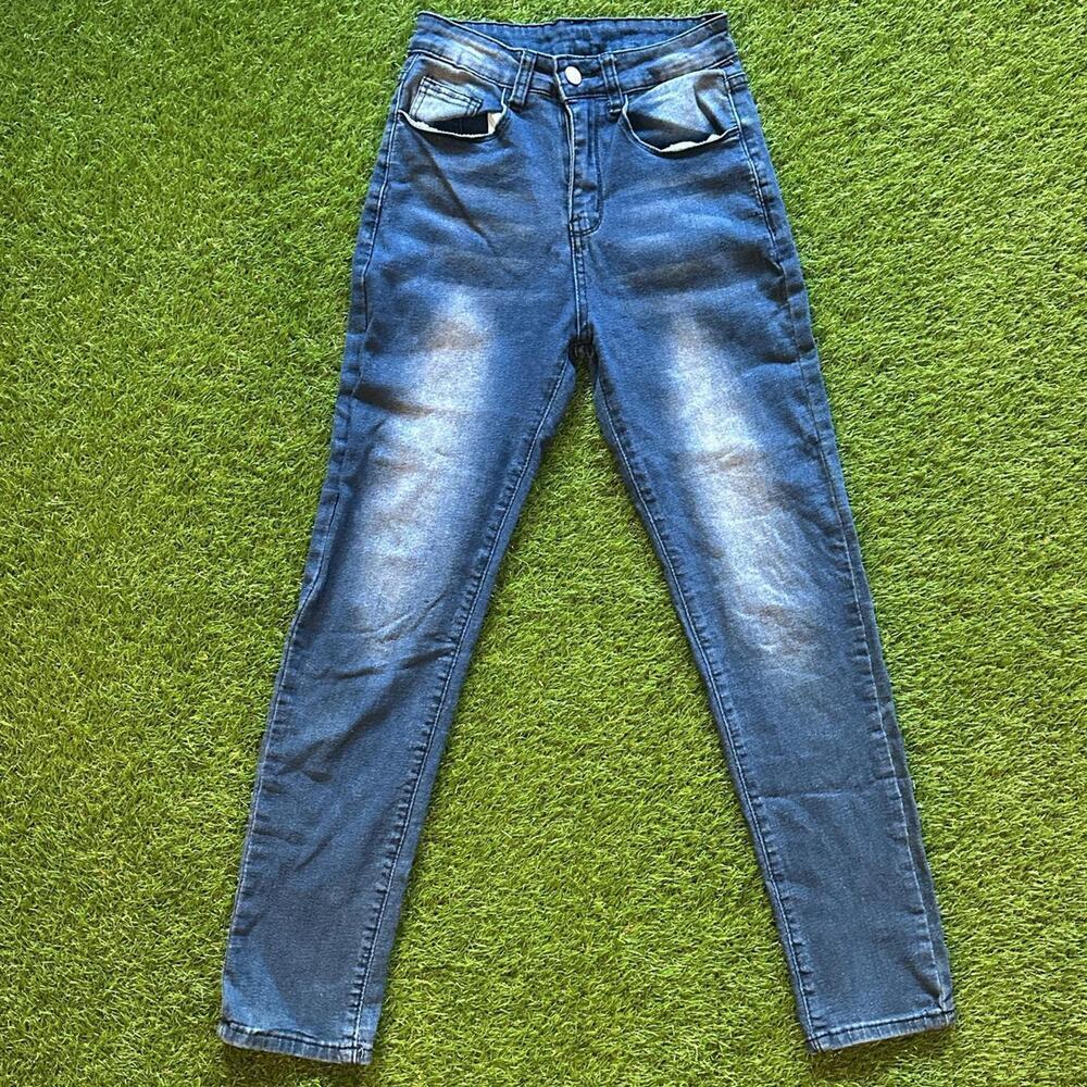 High-Waisted Women's Skinny Jeans